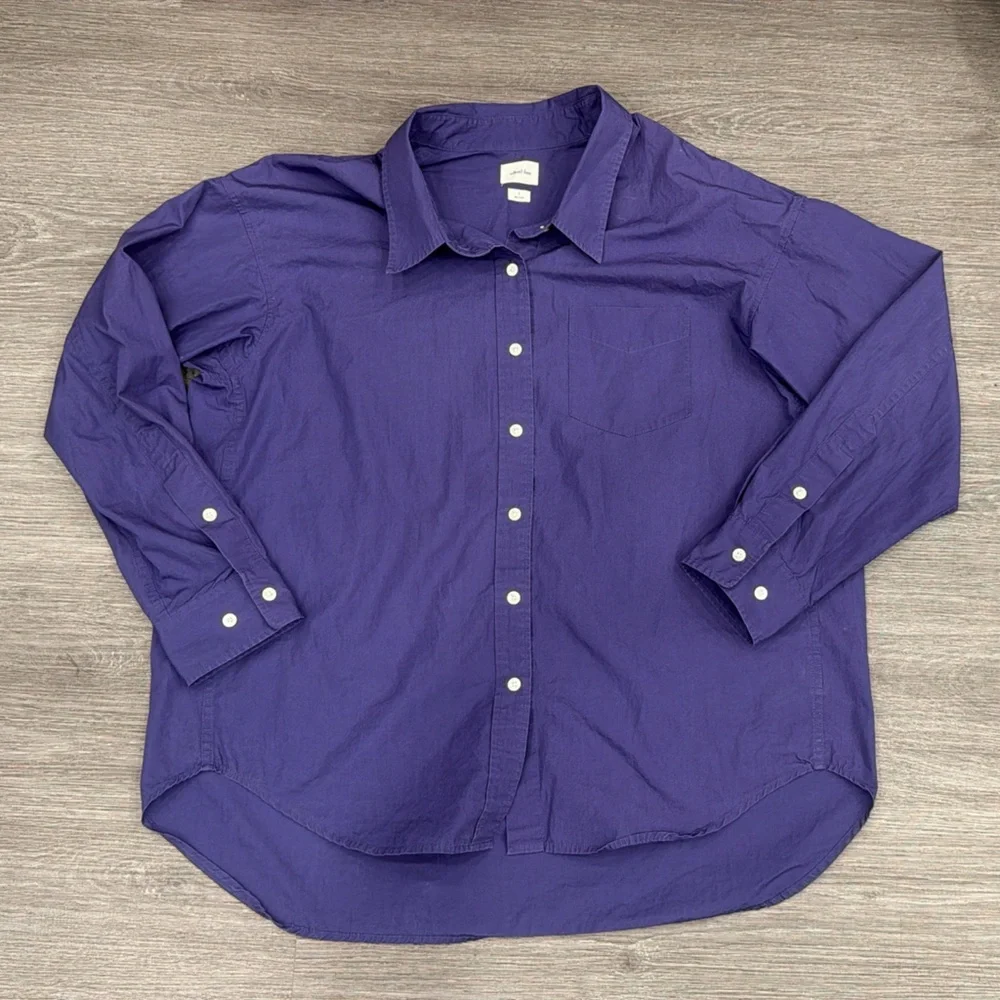 Aritzia Wilfred Free Relaxed Shirt Size Small - Picture 7 of 9